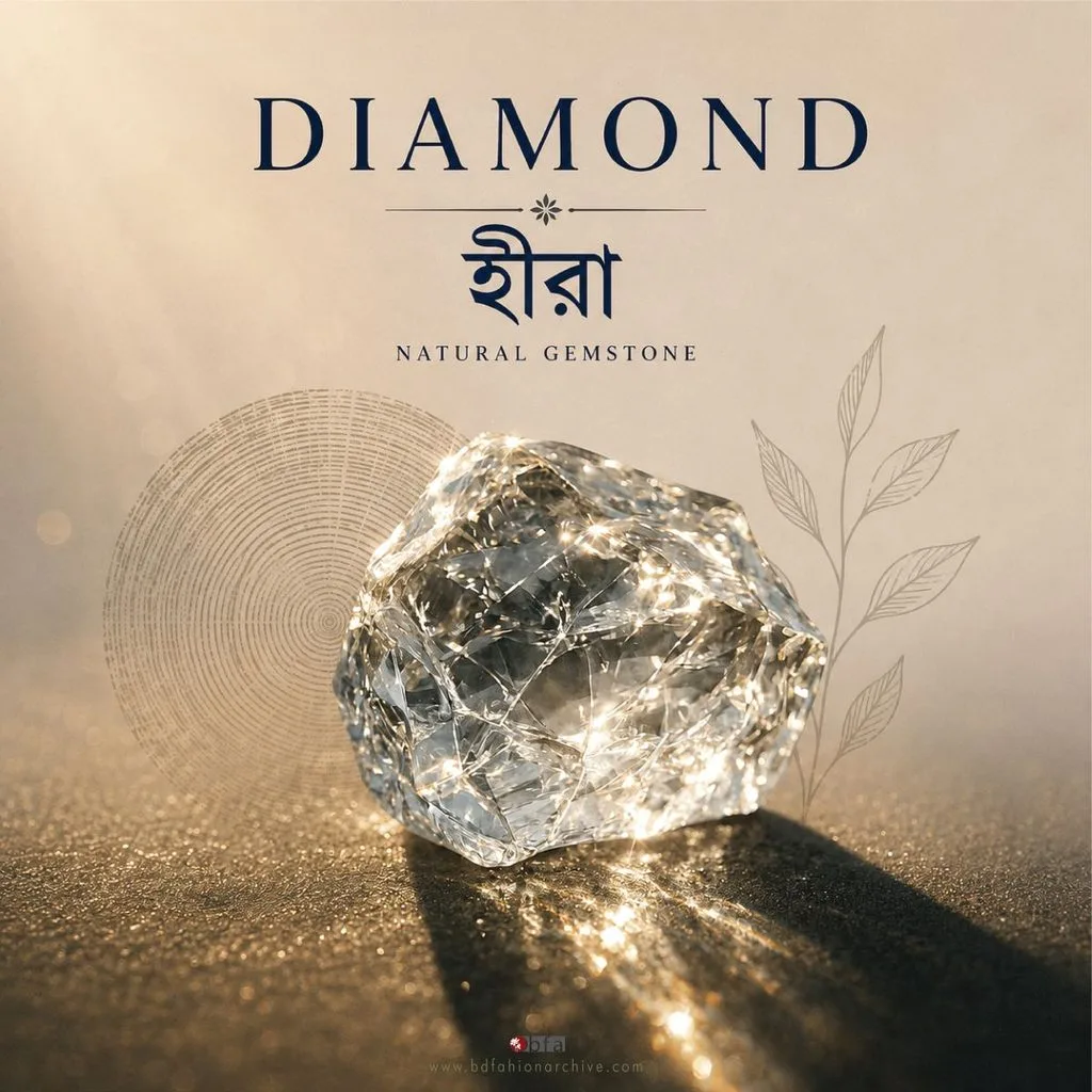 Diamond হীরা রত্নকথা The Gemstone Archive x bfa x fxyz