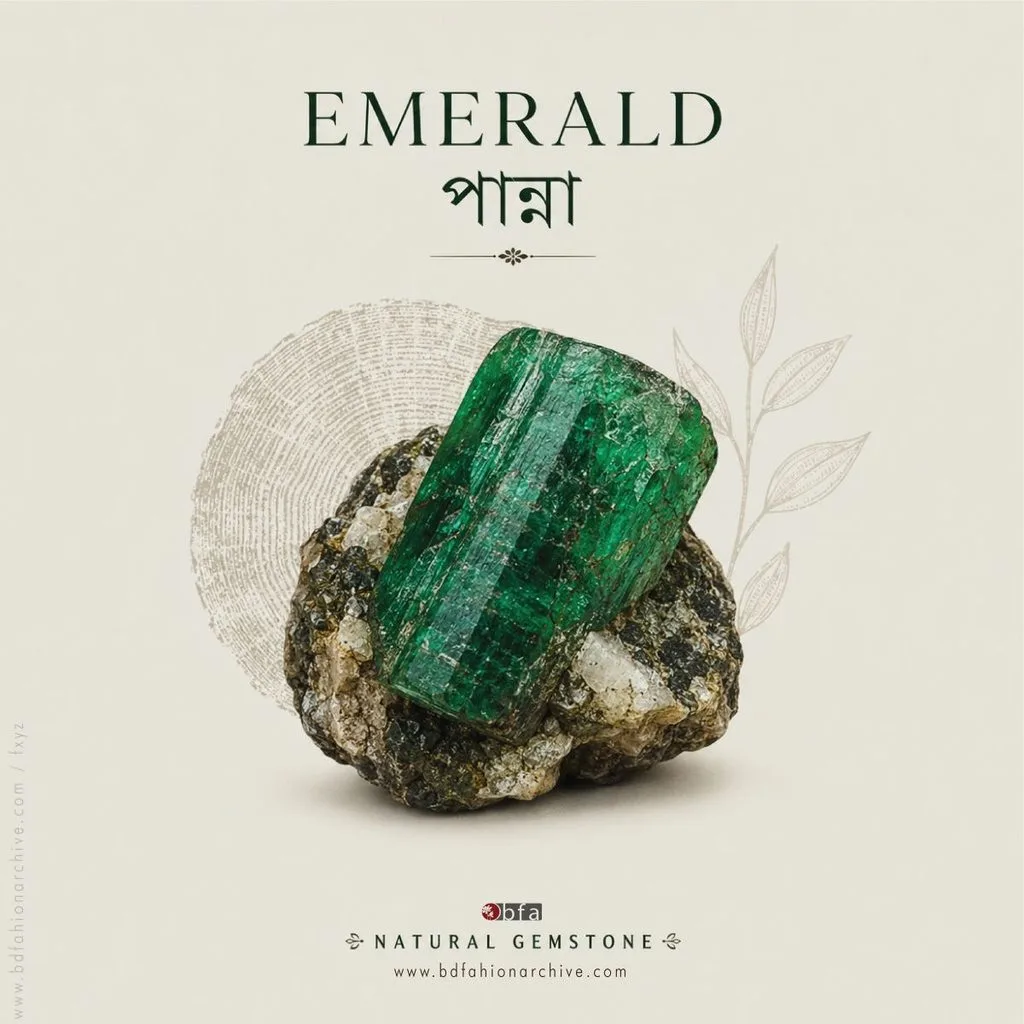 EMERALD পান্না রত্নকথা The Gemstone Archive x bfa x fxyz